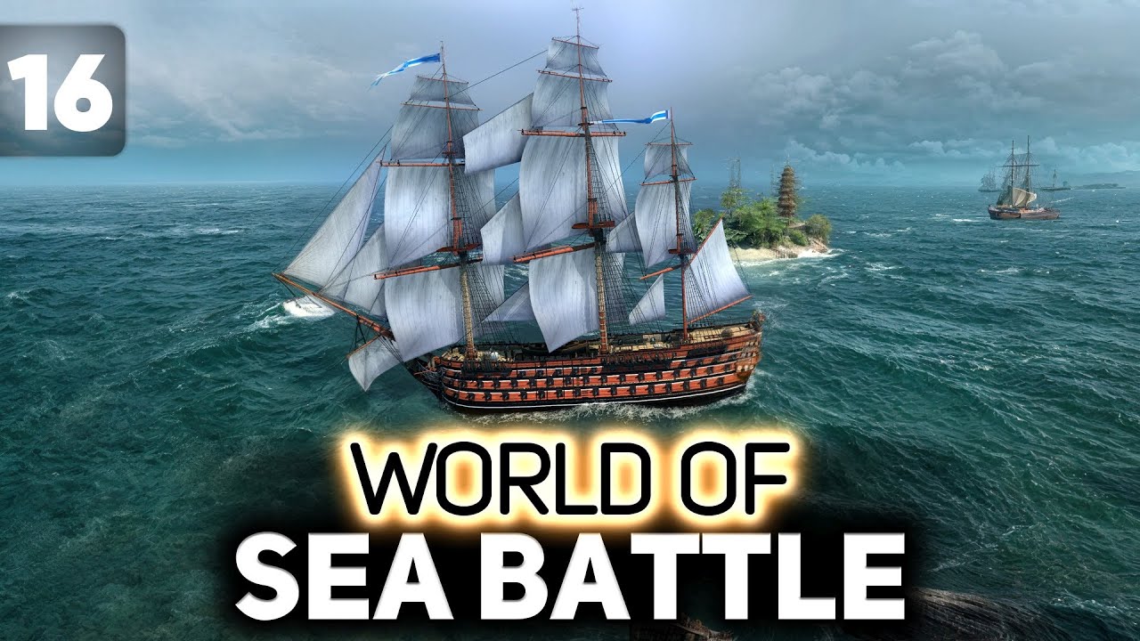 Психанул и купил самый дорогой корабль Santisima Trinidad 🏴‍☠️ World of Sea Battle [PC 2023] #16