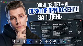 Превью: DESKTOP ПРИЛОЖЕНИЕ за 1 ДЕНЬ! | 13 лет опыта + AI