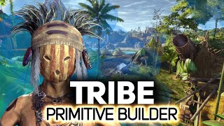 Превью: Новая выживалка про папуасов 🦴 Tribe Primitive Builder [PC 2023]