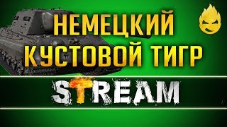 Превью: Немецкий кустовой Тигр [Запись Стрима] - 10.06.19