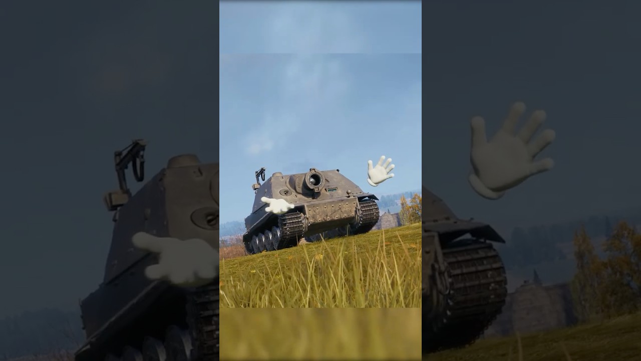 Самый крупный калибр в игре с 21 августа! #миртанков #танки #shorts #sturmtiger #fv4005