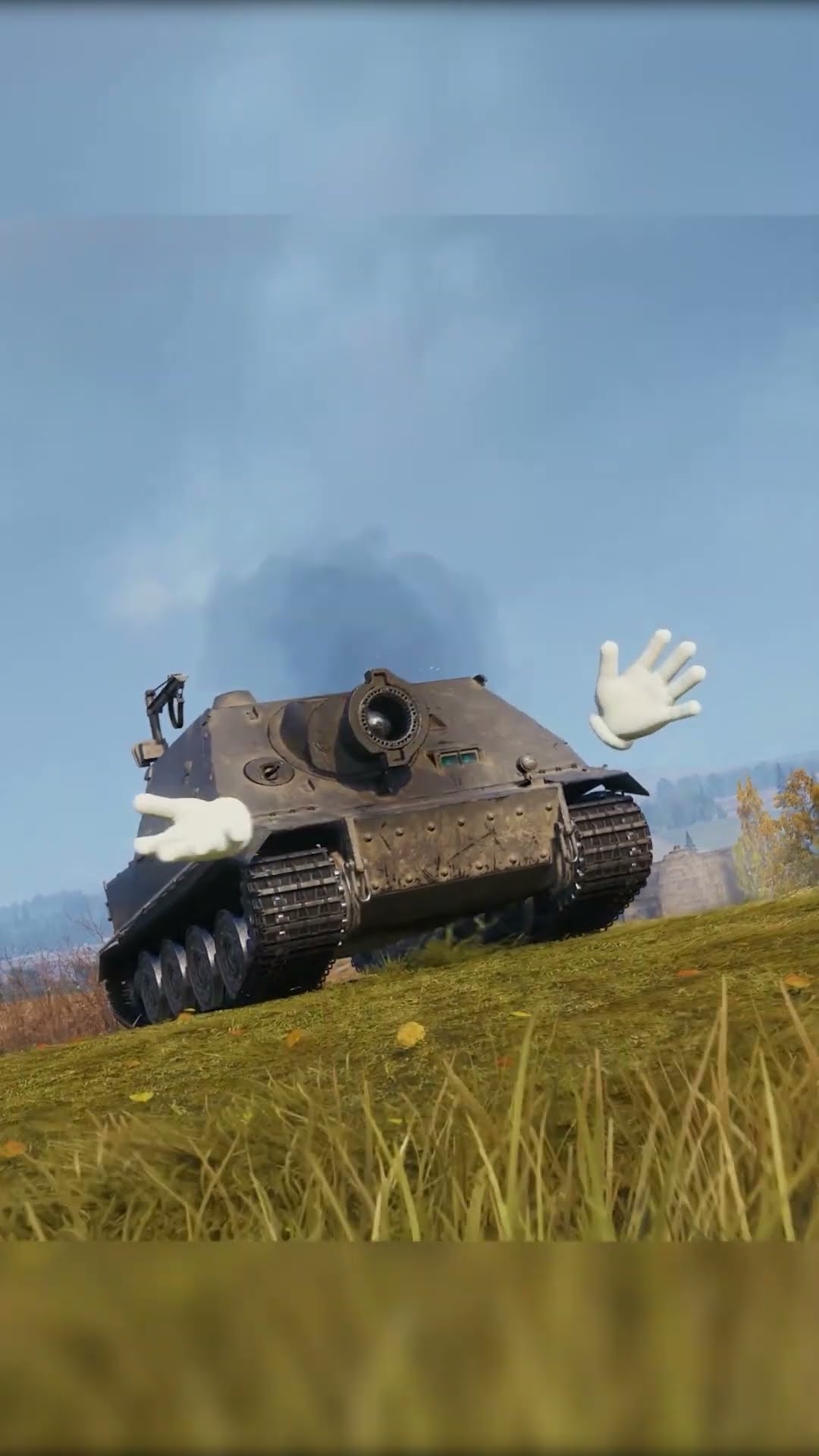 Превью: Самый крупный калибр в игре с 21 августа! #миртанков #танки #shorts #sturmtiger #fv4005