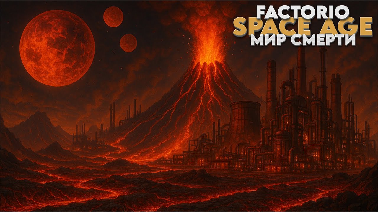 Factorio SPACE AGE - Мир смерти - Прохождение #12