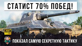 Превью: Шокирующая Тактика безумных статистов! Этот игрок показал как набивает 70% побед в соло рандоме WOT!