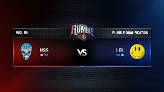Превью: LOL TEAM vs NSS TEAM Match 2 Continental Rumble Quals