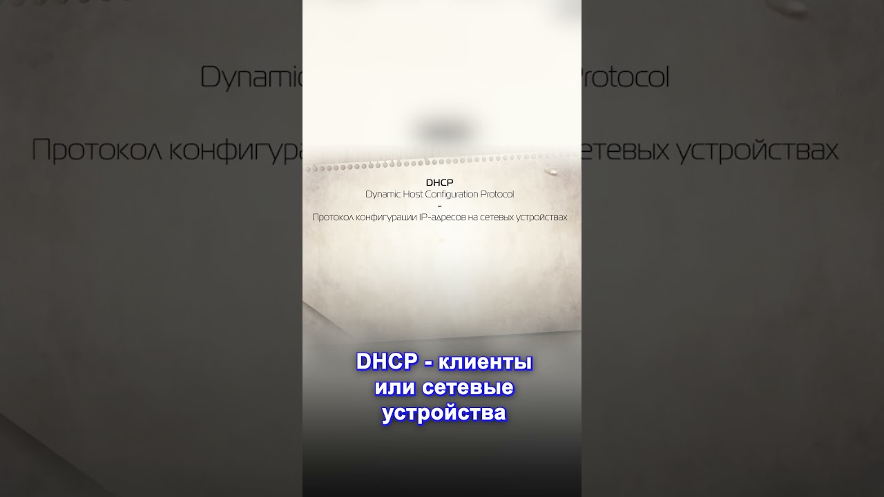 DHCP и DNS: Ключевые инструменты сетевой связи #DHCP #DNS #сети