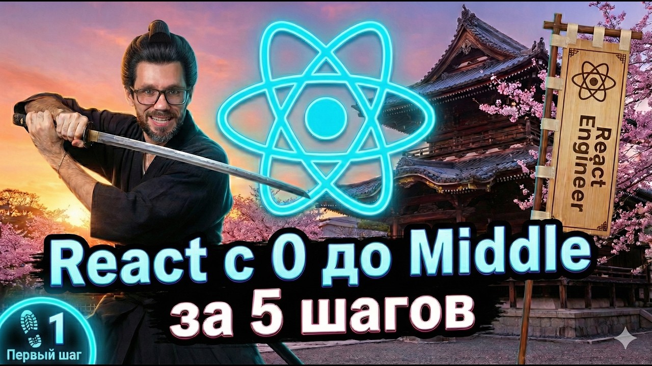 React с Нуля до Оффера: Пошаговый план за 5 уроков