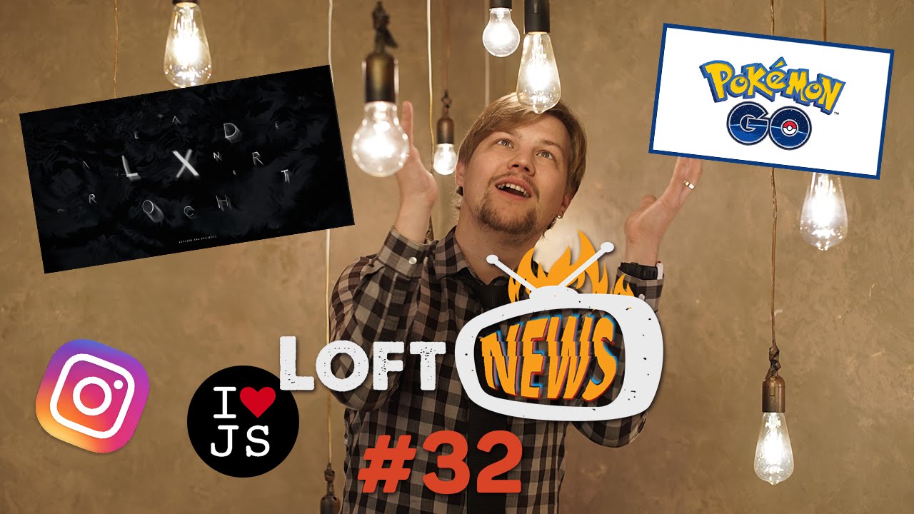 LoftNews #32 - Pokemon Go больше не в тренде, GoPro Hero 5 и новый дрон Karma