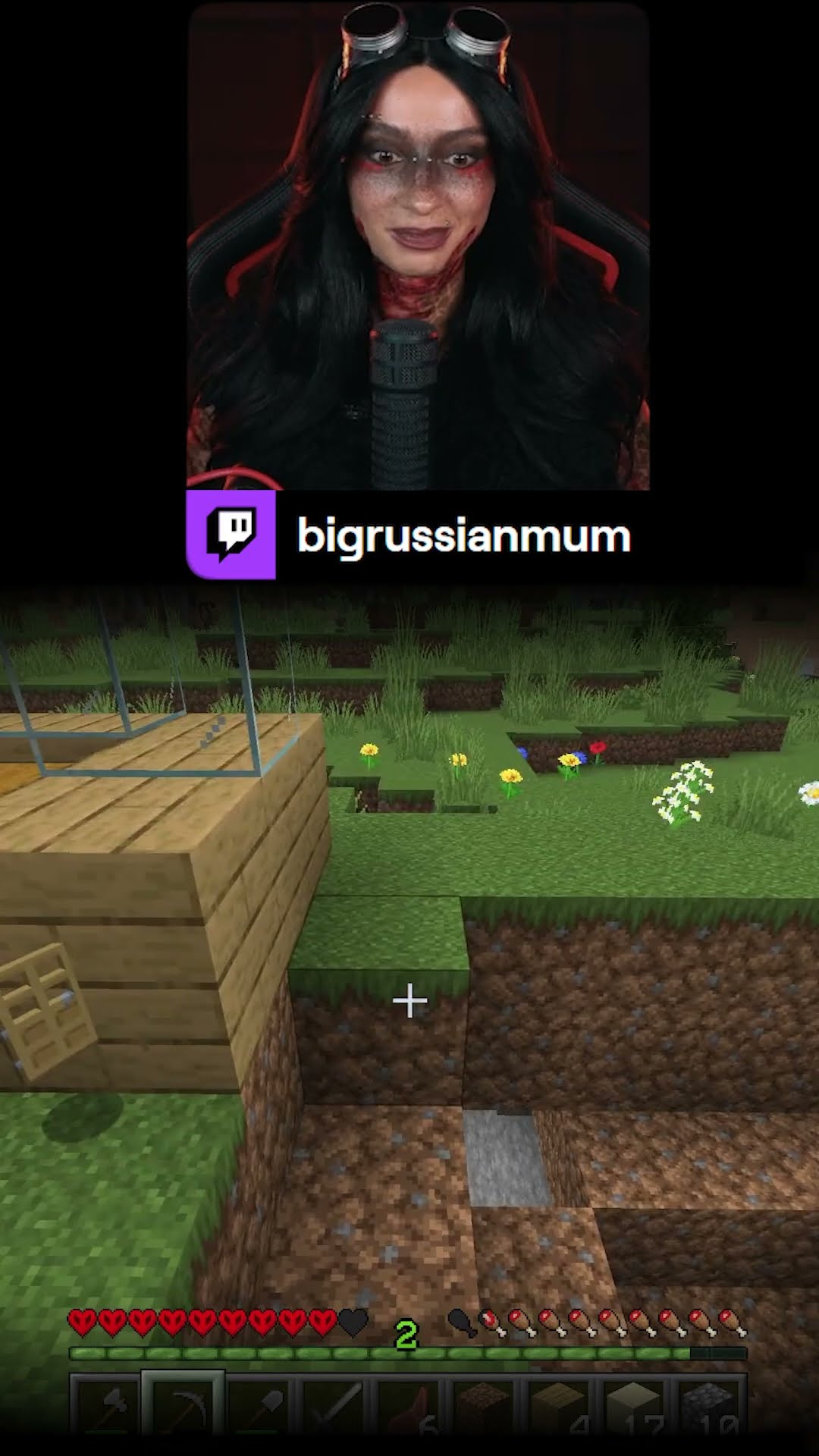 Превью: ПЕРВАЯ ВСТРЕЧА С КРИПЕРОМ | BRM В MINECRAFT #twitch #brm #minecraft