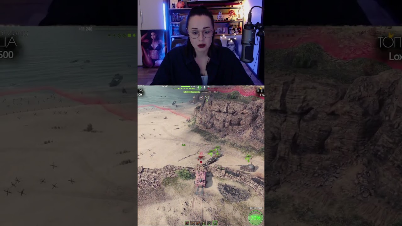 ХОТЕЛА НА ЛИЧИКО СЕСТЬ #shorts #wot #worldoftanks #funnymoments