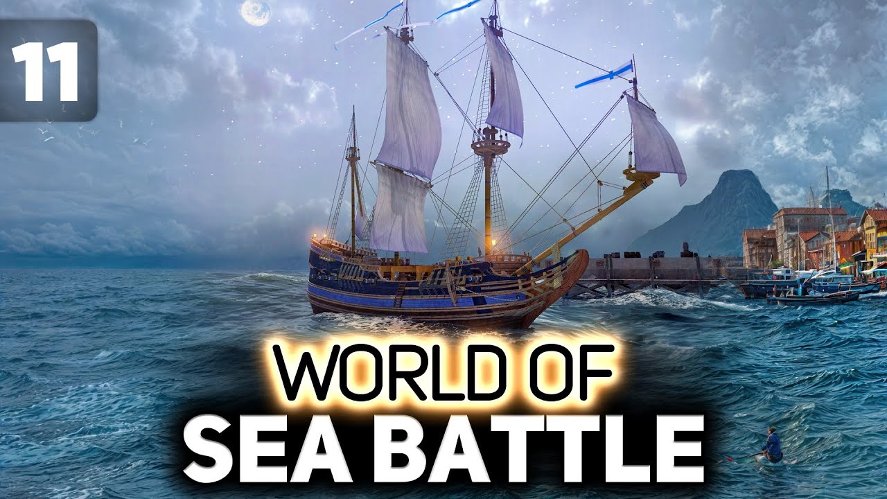 Мортирные корабли. Плавающие АРТ-САУ 🏴‍☠️ World of Sea Battle [PC 2023] #11