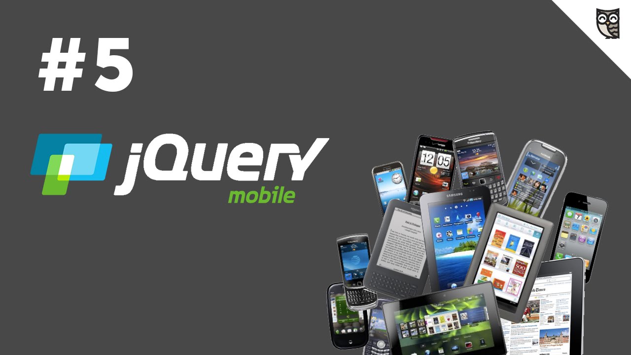 Урок №5 jQuery Mobile. Компоненты интерфейса пользователя. Часть 3. Формы.