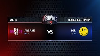 Превью: LOL TEAM vs ARCADE Match 3 Continental Rumble Quals