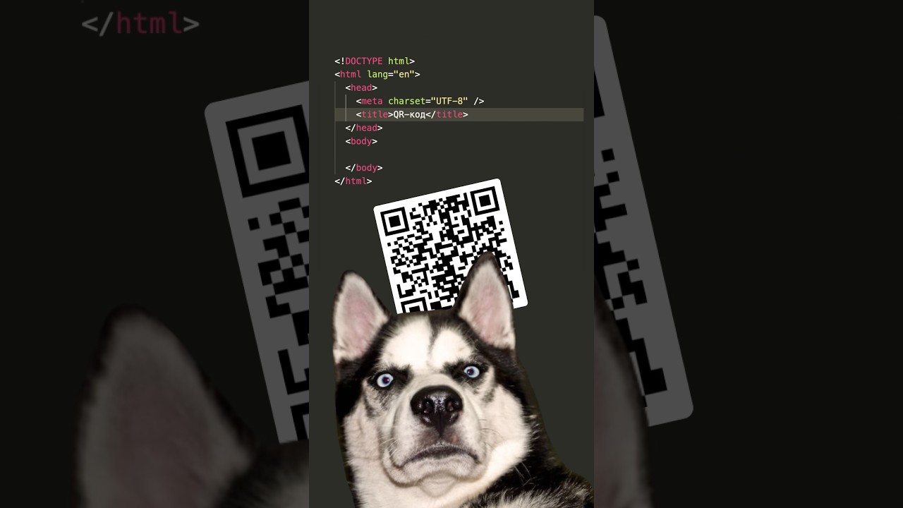 📸 Создаём QR-код на JavaScript #programming #javascript #html