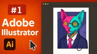 Превью: Изучение Adobe Illustrator с нуля / #1 – Начало работы с Иллюстратор