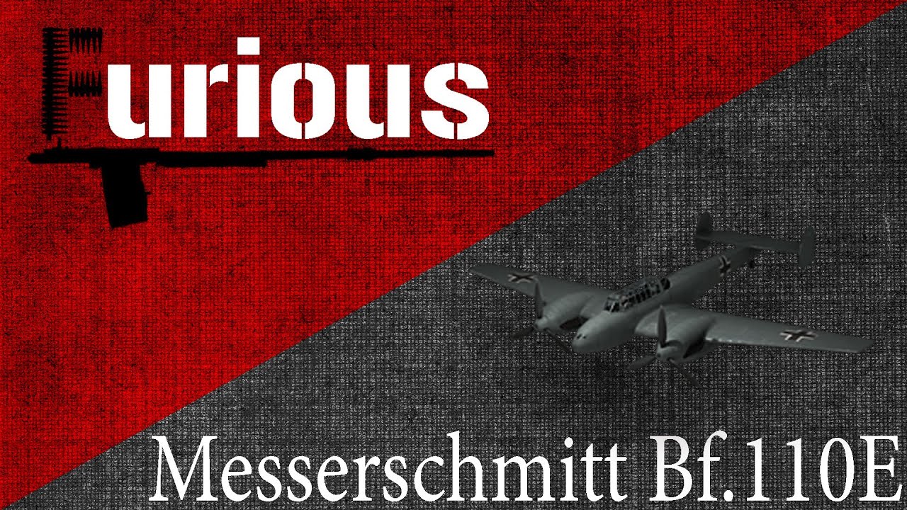 Messerschmitt Bf.110E.