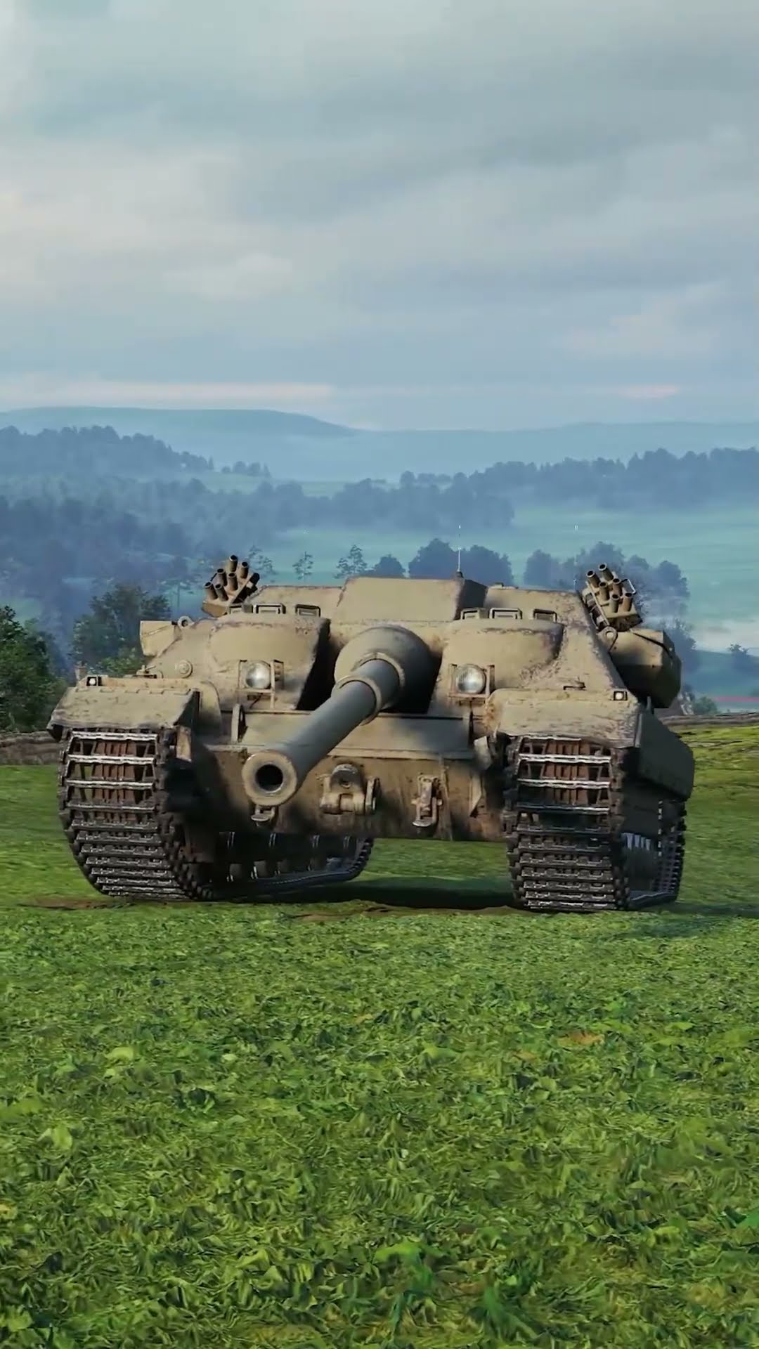 Превью: Как пробить тяжелую ПТ-САУ Badger? #wot #миртанков