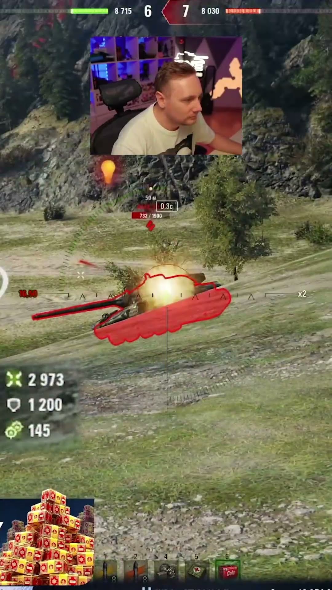 Превью: FIREBIRD - Главная Имба из Новогодних Коробок 2025! #миртанков #wot