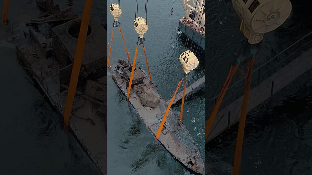 Как выглядел погибший БК-31 после подъема со дна? #МорскиеЛегенды #МирКораблей #ЛестаИгры