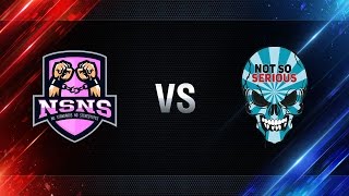 Превью: Not So Serious vs NS-NS - day 3 week 7 Season I Gold Series WGL RU 2016/17