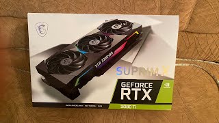 Превью: РАСПАКОВЫВАЮ И ВСТАВЛЯЮ НОВУЮ ВИДЕОКАРТУ RTX 3080 TI SUPRIM!