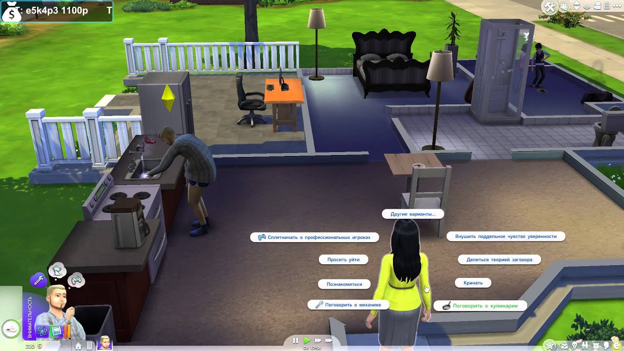 Sims continued