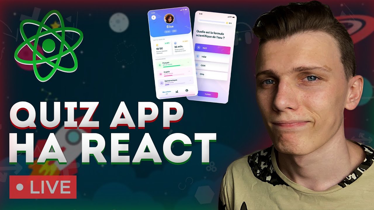 Не полный Quiz App на React / TypeScript