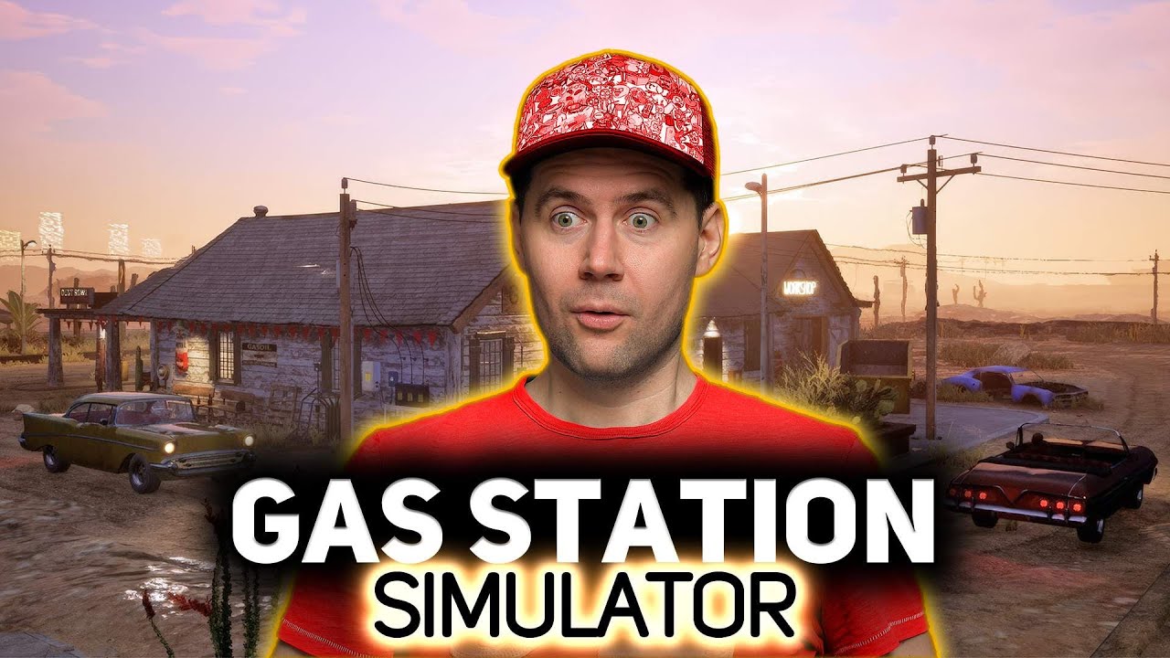 Стану нефтяным шейхом ⛽ Gas Station Simulator [PC 2021] #1