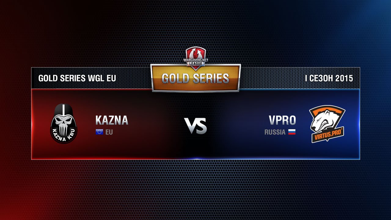 KAZNA KRU vs Virtus.pro Week 1 Match 2 WGL EU Season I 2015-2016. Gold Series Group  Round