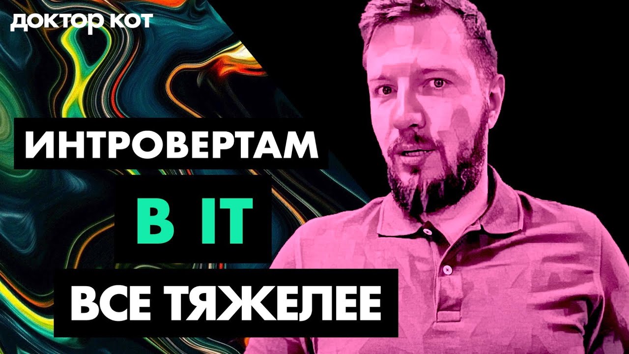 Почему же интровертам трудно в IT — проблемы с общением и работой в команде — Доктор Кот