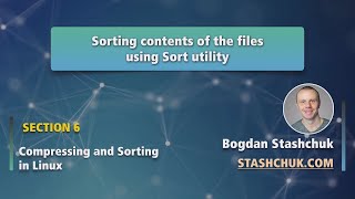 Превью: Linux Tutorial: 43 Sorting contents of the files using Sort utility