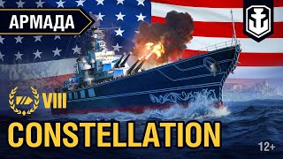 Превью: Армада. Американский линкор Constellation | World of Warships