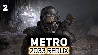 Превью: Артём встречает чёрных у метро 🚇 Metro ★2033★ Redux [PC 2014] #2
