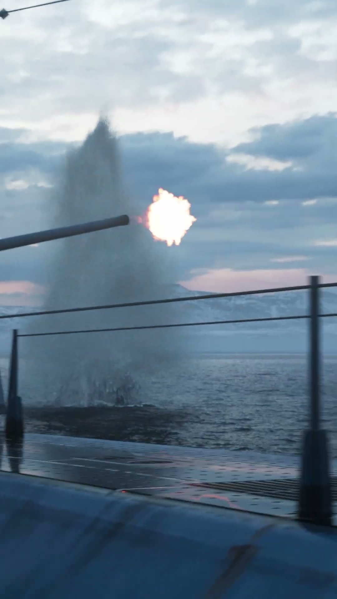 Превью: Артиллерийский бой подводной лодки К-3 #МорскиеЛегенды #МирКораблей #ЛестаИгры