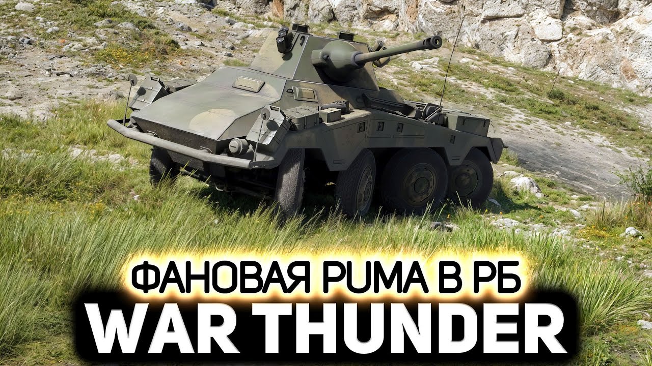 Превью: Та самая Puma в Реалистичных боях 💥 War Thunder