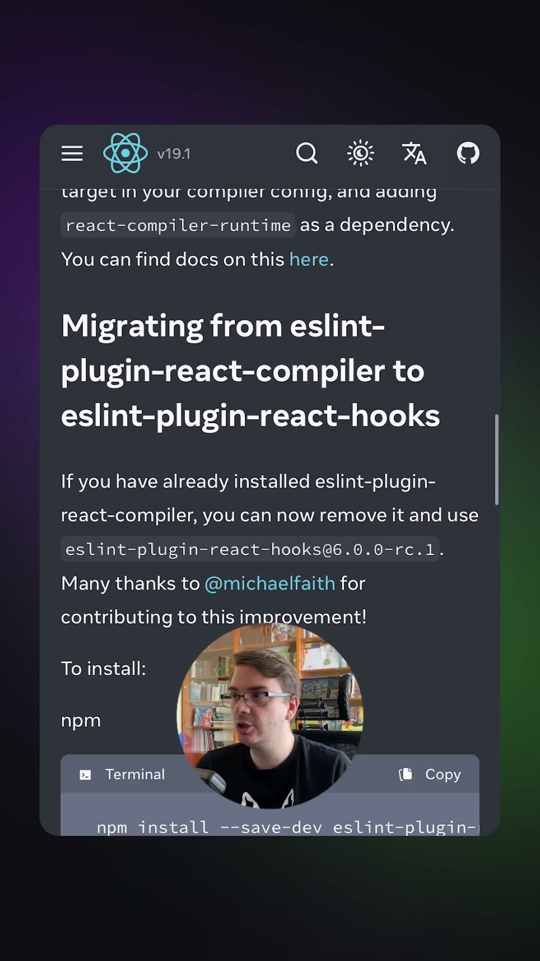 Превью: Вышел React Compiller RC! Скоро в React #react #frontend #javascript #typescript