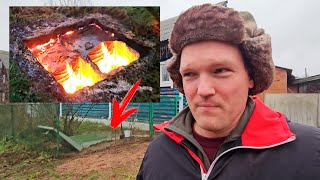 Превью: 🔥 Септик ГОРИТ! ВСЁ ПРОПАЛО! ОСТАЛИСЬ БЕЗ КАНАЛИЗАЦИИ В ЗИМУ...