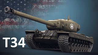 Превью: 🔥3 ОТМЕТКИ НА ФУГАСАХ! ● T34 Американский ТТ (87%)