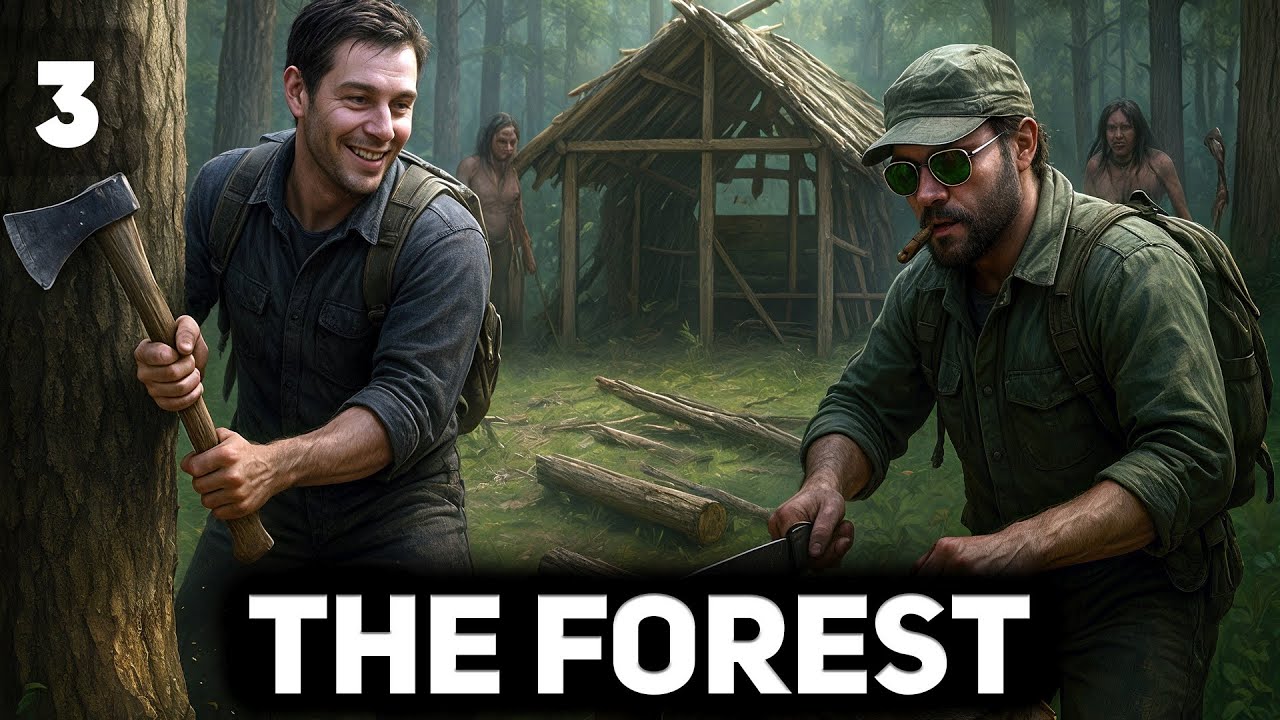 Спускаемся в воронку 🌲 The Forest [PC 2014] #3