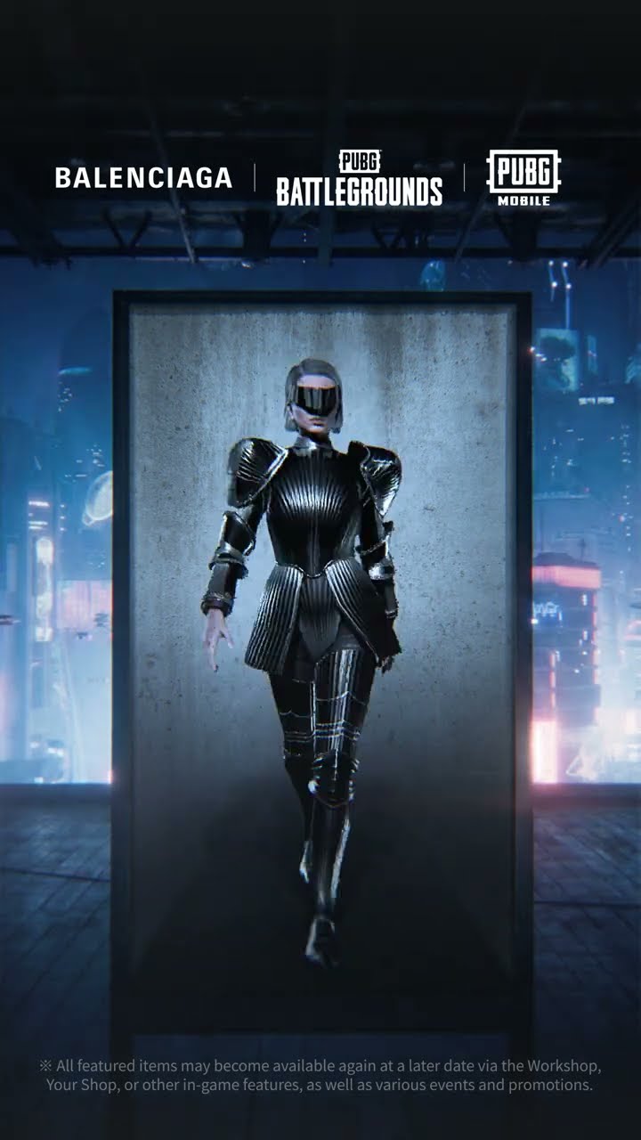 Превью: Новый образ уже здесь. #BALENCIAGA #PUBG #battlegrounds #battleroyale