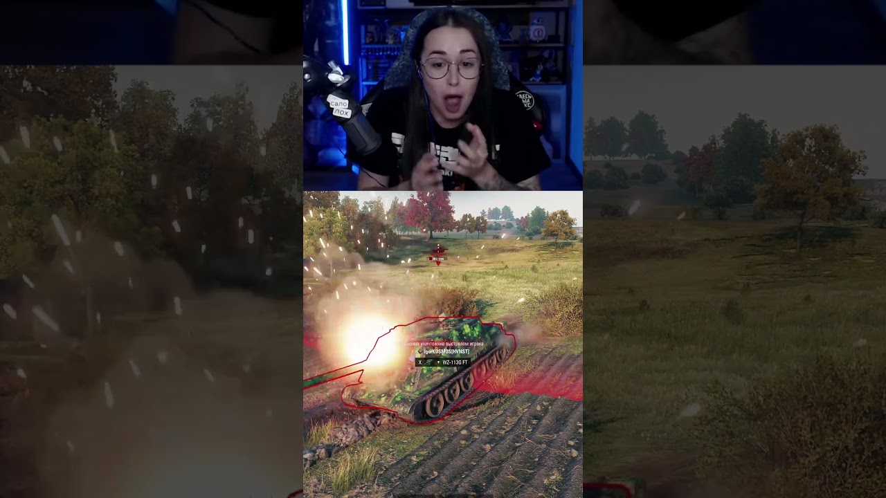 Я В ШОКЕ ОТ ЭТОГО ВЫСТРЕЛА #shorts #wot #worldoftanks