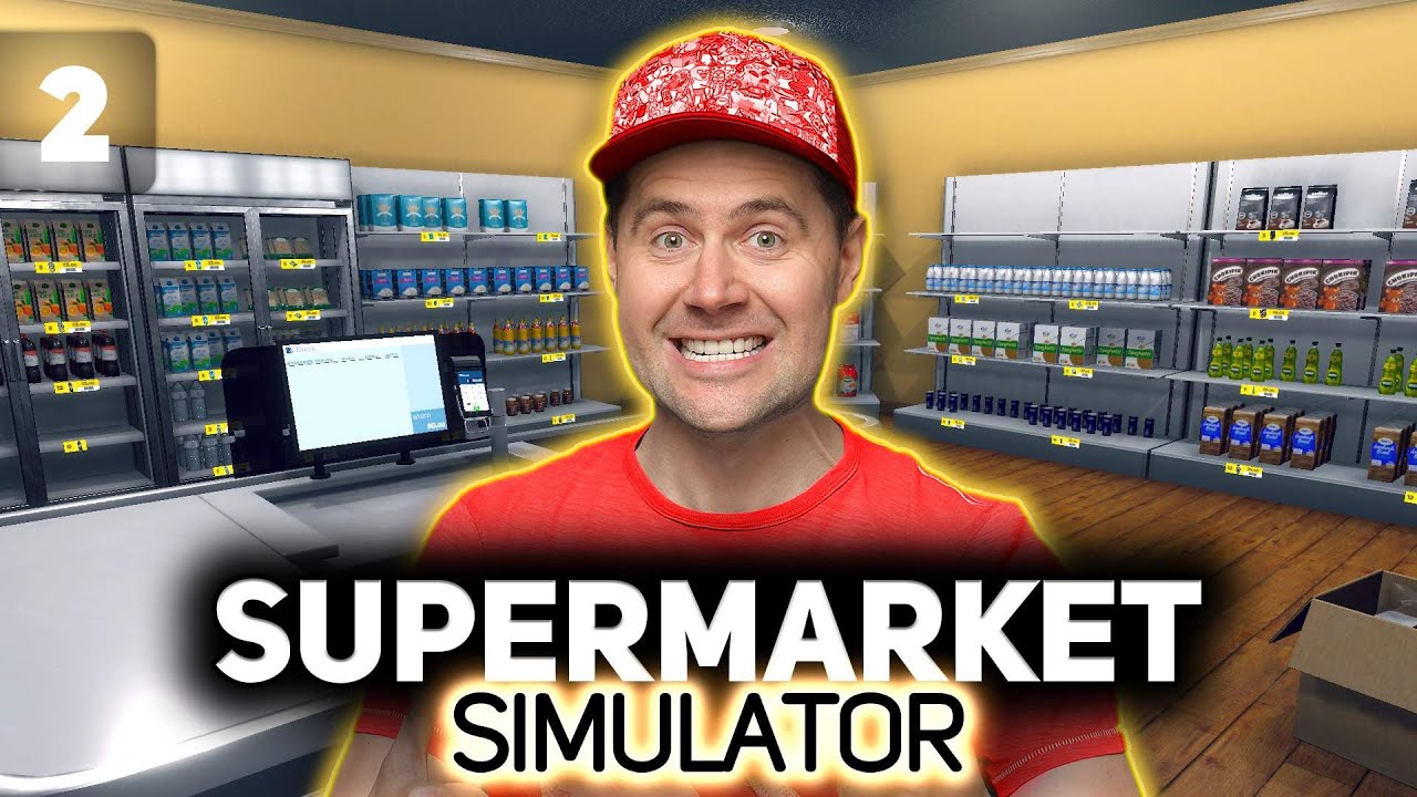 Продавец - работа стабильная 🛒 Supermarket Simulator [PC 2024] #2