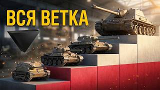 Превью: Танк-о-Смотр. ПОЛЬСКИЕ ПТ. Ветка Wz. 70 Zubr