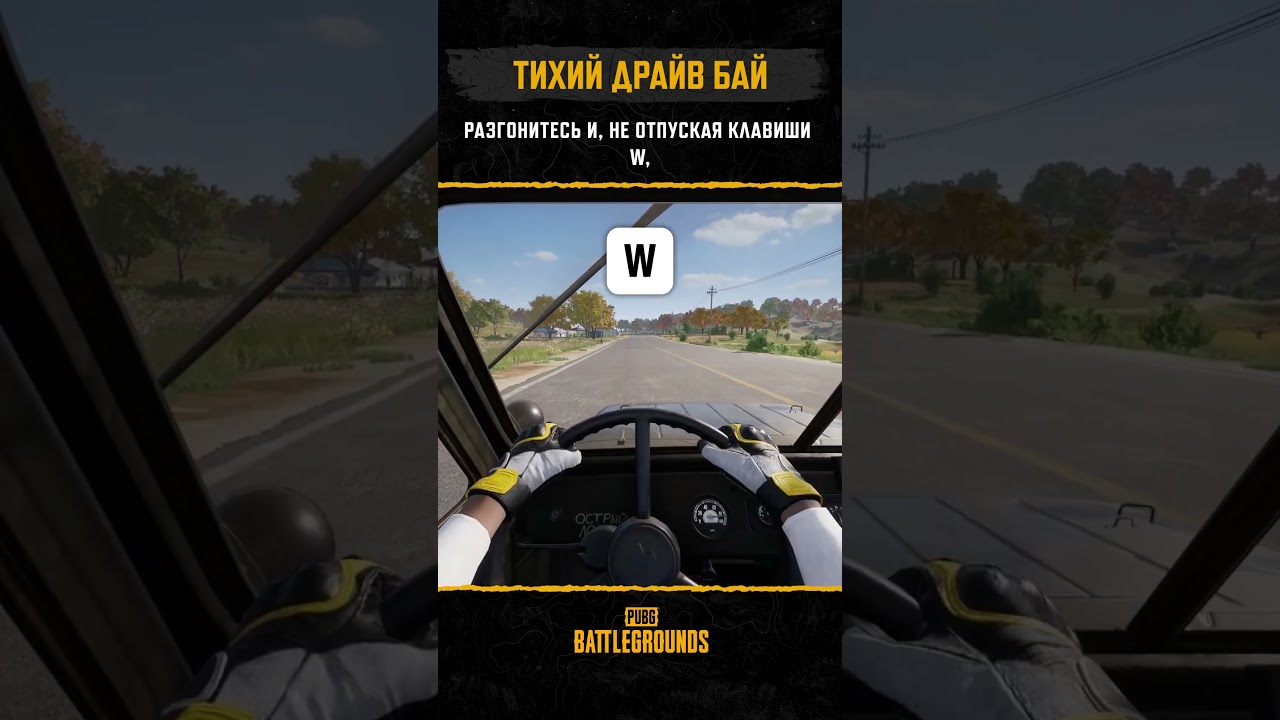 🚘Драйвбай по стелсу возможен! #pubg #battlegrounds #battleroyale