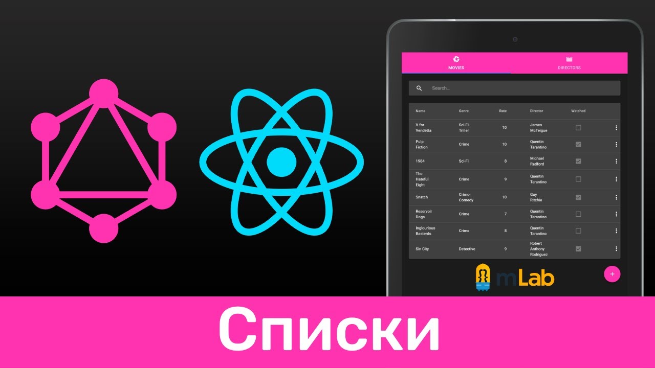 GraphQL #5 Списки (GraphQL Lists)