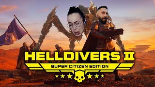 Превью: HELLDIVERS 2 - АДА ДАЙВЕРЫ с @ElComentanteOfficial, @XpyctKopnycoB, @Kop3uHbl4