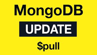 Превью: MongoDB Update Queries: 18 $pull