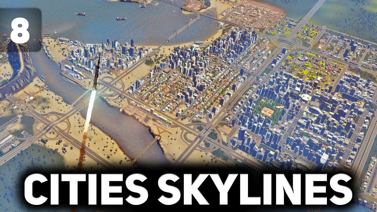 Строим элитный посёлок 🏙️ Cities: Skylines [PC 2015] #8