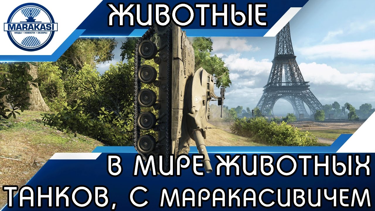 В МИРЕ ЖИВОТНЫХ ТАНКОВ с Михаилом Маракасивичем (первый выпуск, бабаха Т49