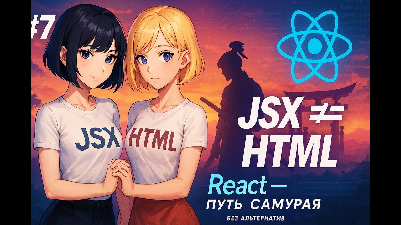 Что такое JSX? Отличия от HTML / 7 / Курс React Путь Самурая: Без альтернатив